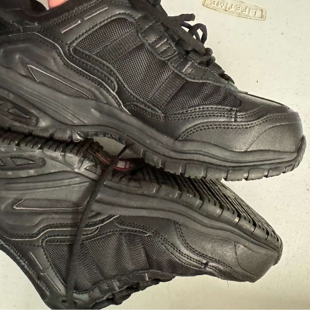 Skechers Relaxed Fit Memory Form Work Safety Blac… - image 2